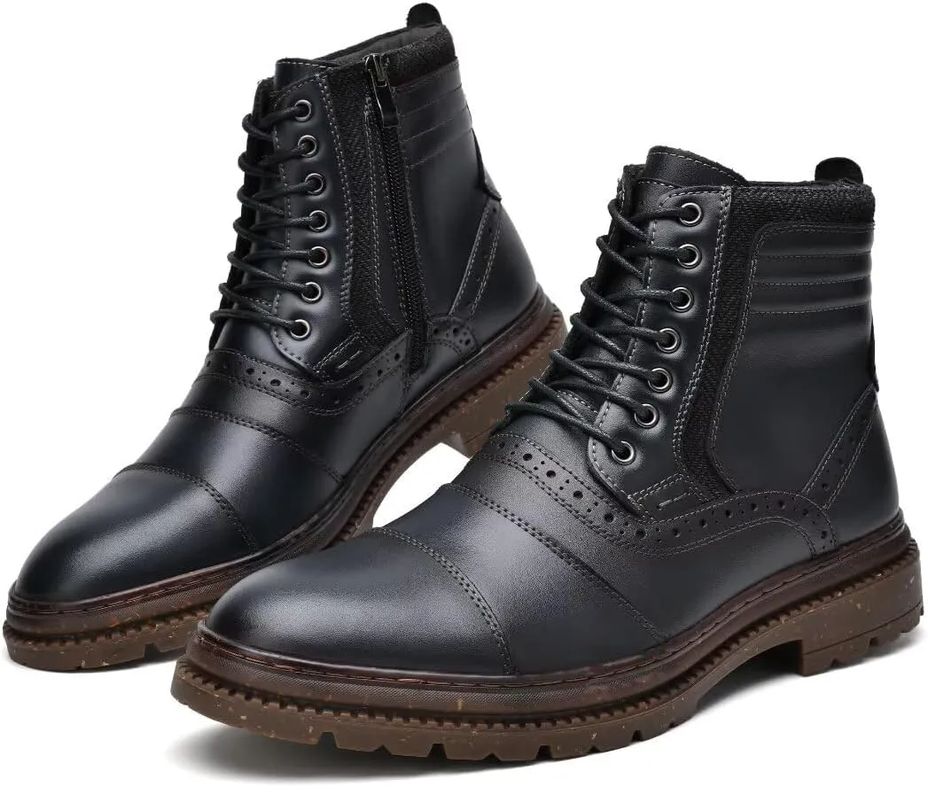 Men's Chukka Boots Genuine Leather Ankle Boot for Men Classic Casual Oxford Style Footwear