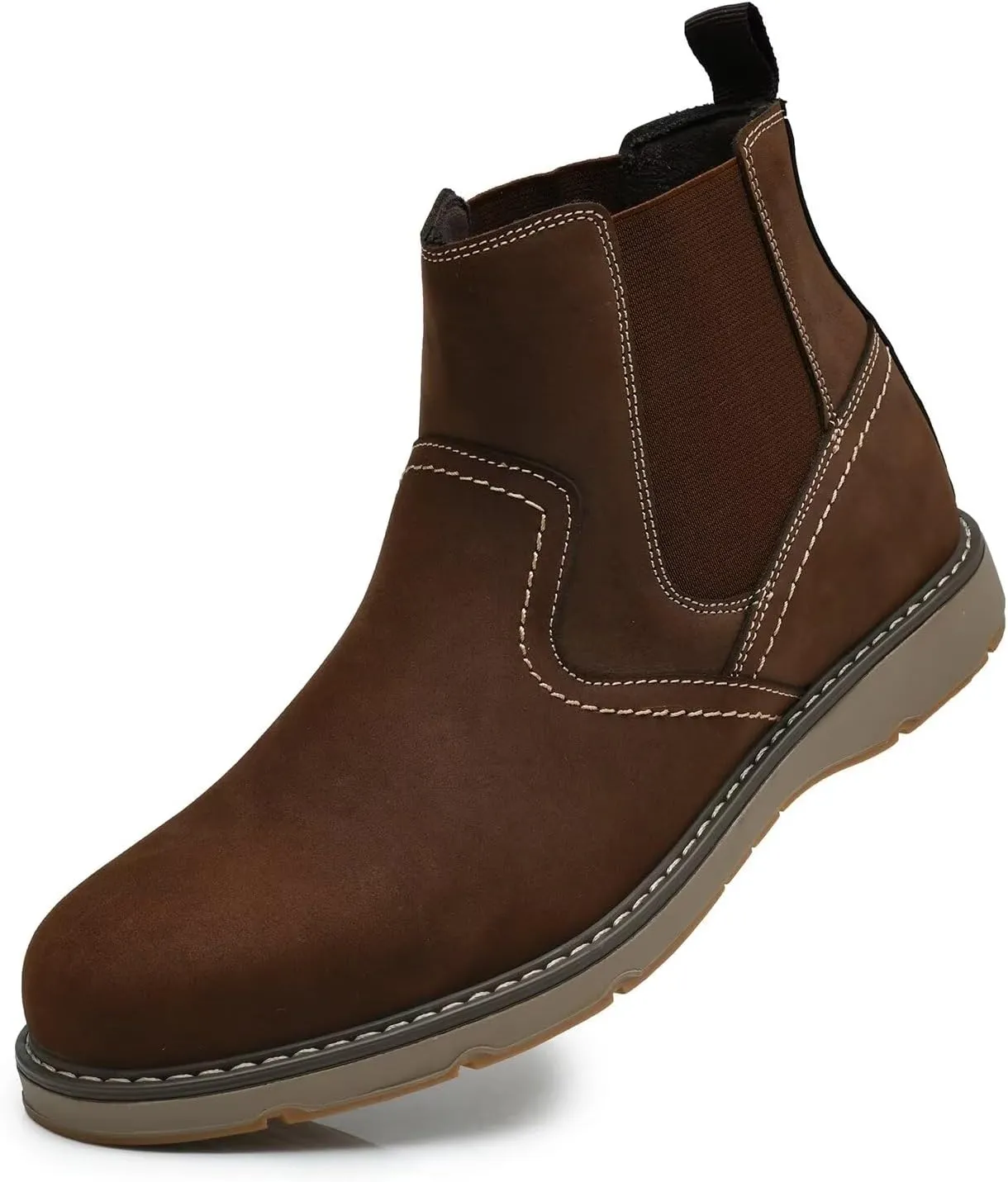 Men's Chukka Boots Genuine Leather Ankle Boot for Men Classic Casual Oxford Style Footwear