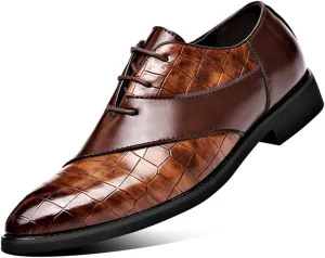 Men's Classic Modern Dress Oxfords Shoes Business Formal Derby