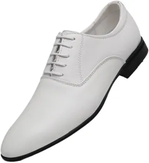 Mens Derby Shoes Elegant Luxury Classic Lace Up Low Top Leather Business Casual Loafers Patent Leather Formal Dress Shoes