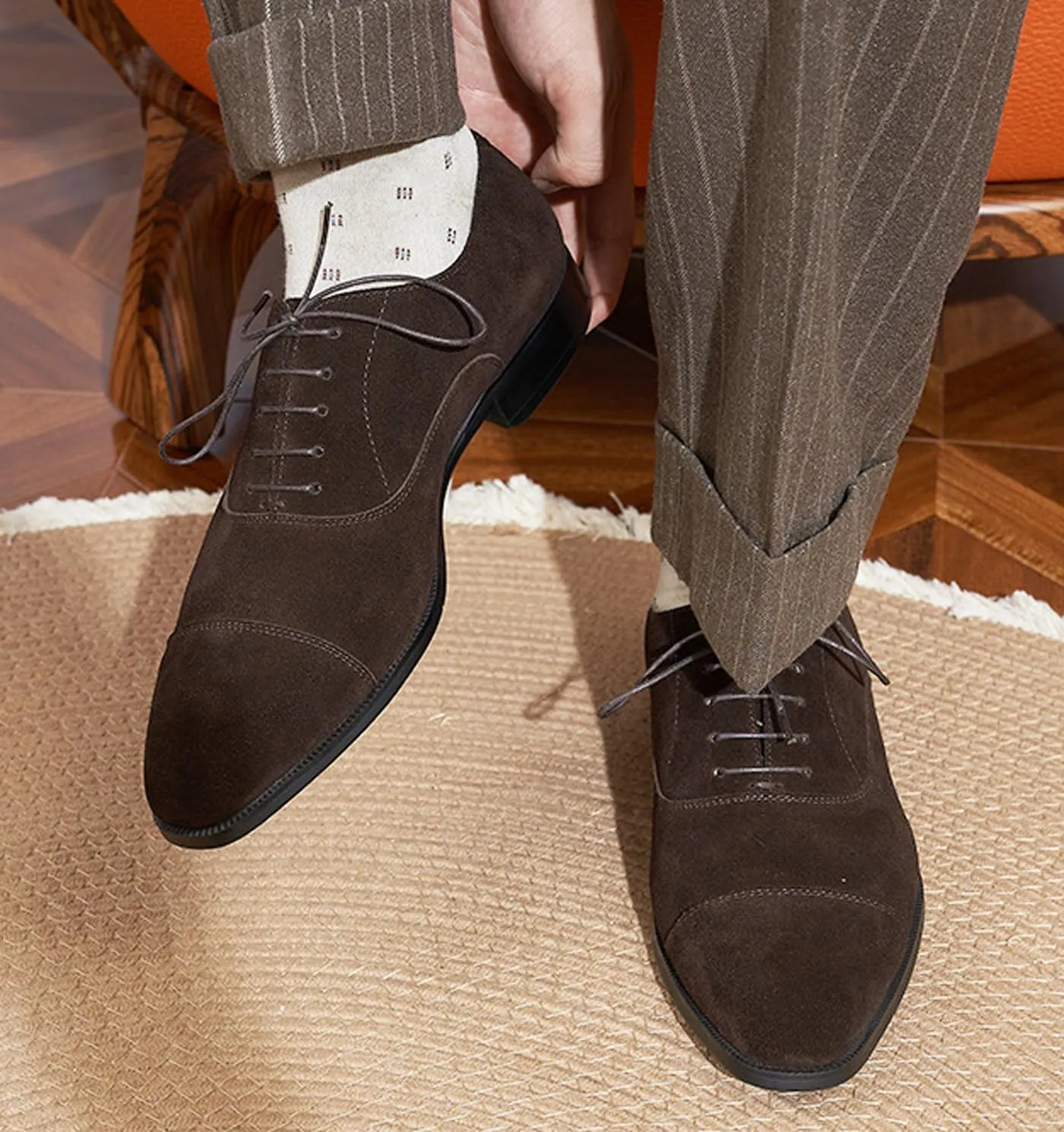 Mens Dress Shoes Formal Oxfords Genunie Leather Modern Fashion Derby Prom Wedding Business Casual Suit Shoes Tuxedo Shoes for Men