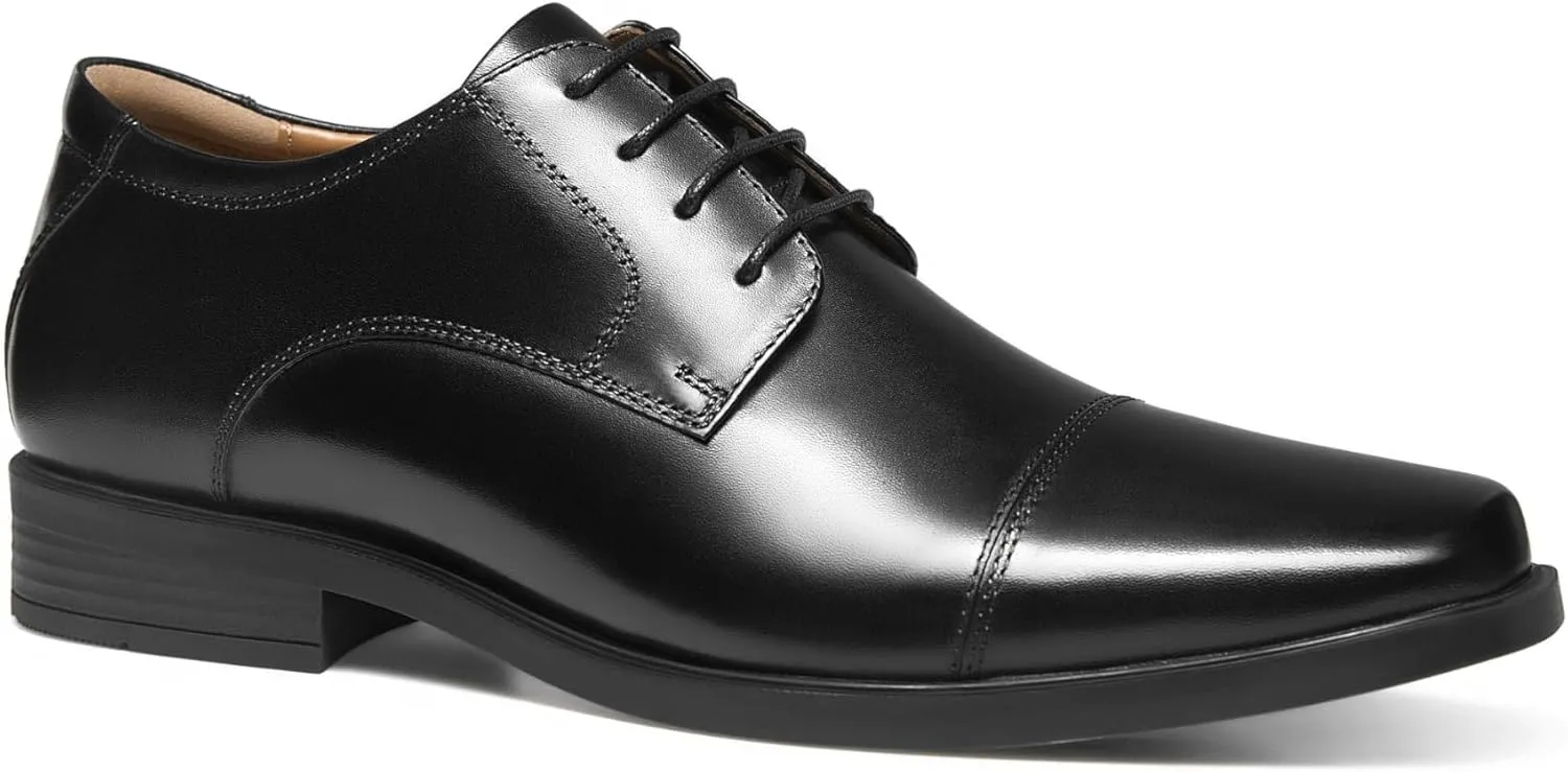 Mens Oxford Leather Dress Shoes Formal Business Shoes for Men