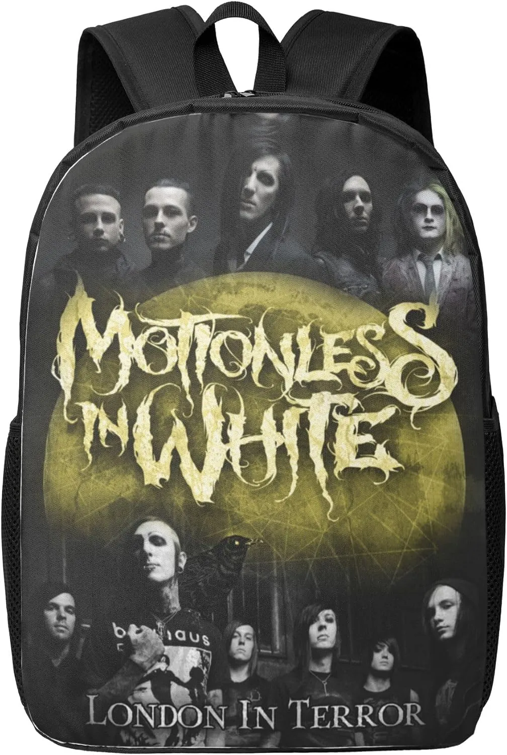 Motionless Rock In White Casual Backpack Large Lightweight Travel Bag Classic Laptop Daypack Men Women Backpack