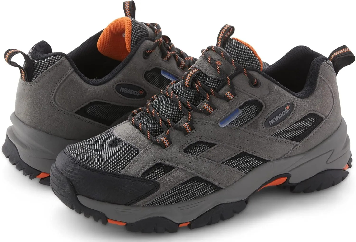 Nevados XP Men's Boomerang II Low Waterproof Hiking Boots | Lightweight for Trail, Walking, Summer Outdoors | Comfortable w/Memory Foam | Rugged Carbon Rubber Sole