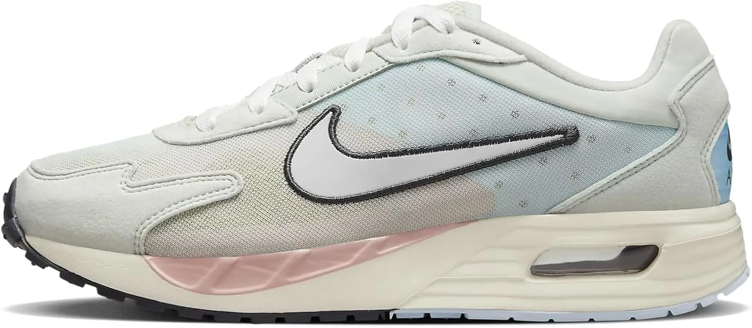Nike Air Max Solo Women's Shoes (FN0784-002, Light Silver/Buff Gold/Pink Oxford/Summit White) Size 9.5