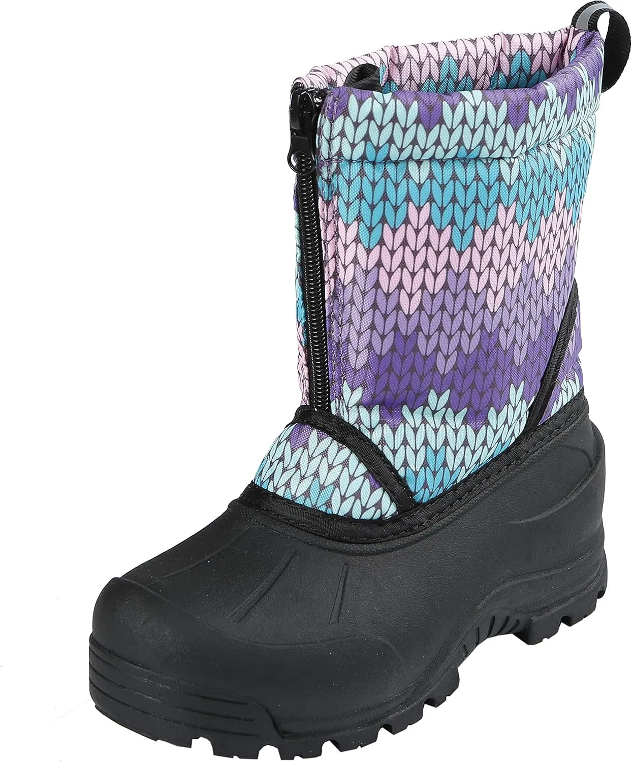 Northside Icicle Insulated Snow Boots for Girls and Boys - Toddler and Little Kid - with Washable EVA Insole, Shock Absorbing Outsole with Good Traction and a Front Zipper