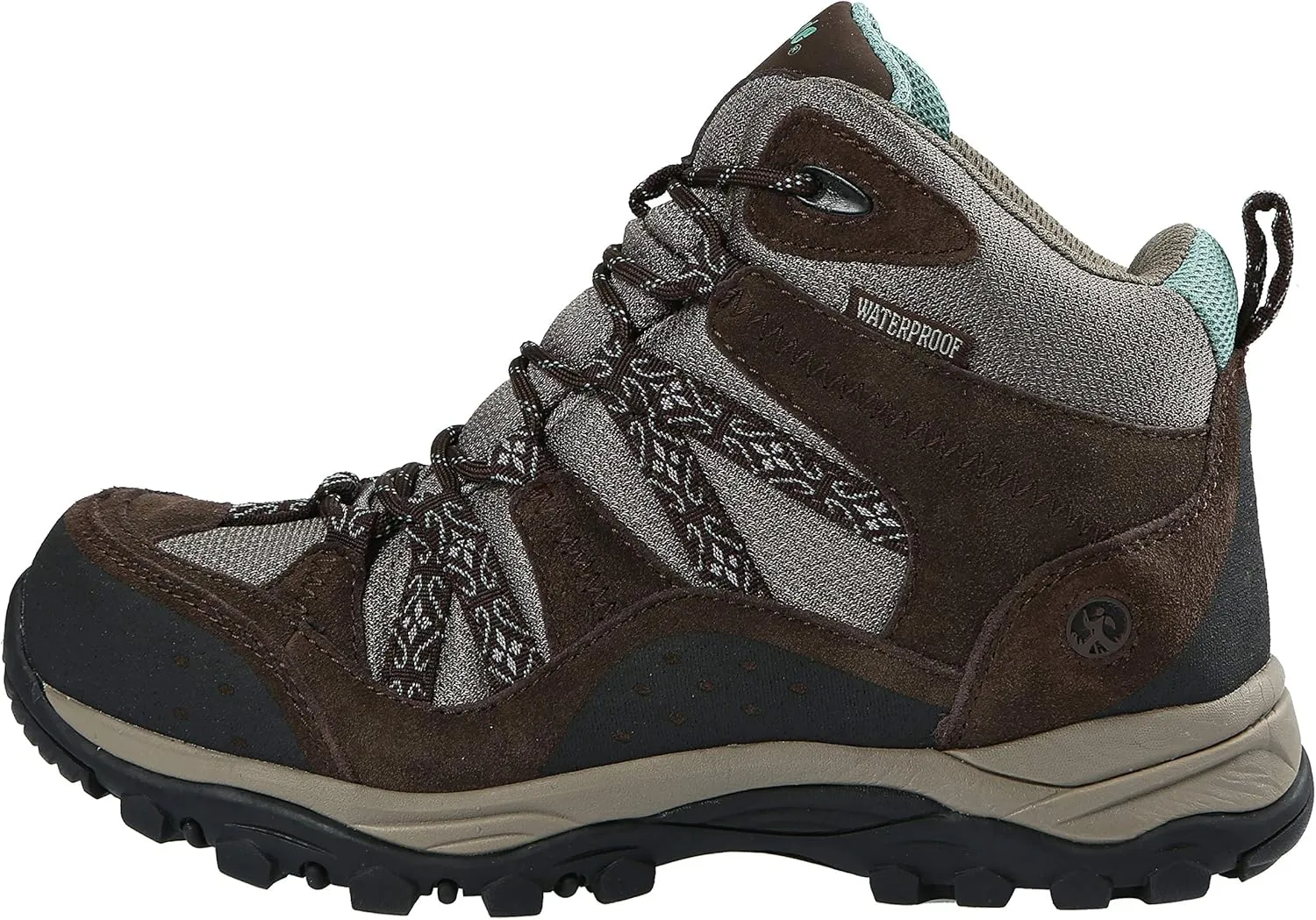 Northside Womens Freemont Leather Mid Waterproof Hiking Boot
