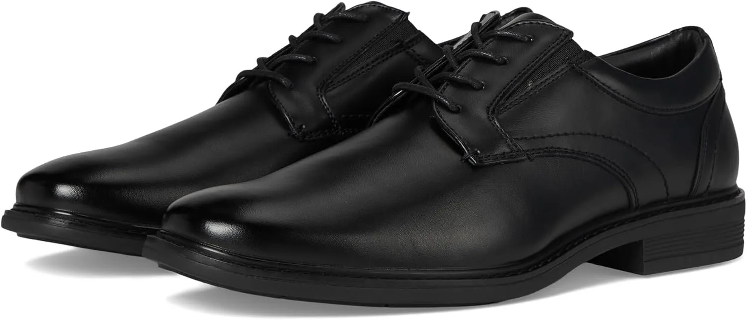 Nunn Bush Men's Jarvis Plain Toe Oxford Dress Casual Business Formal Lace Up