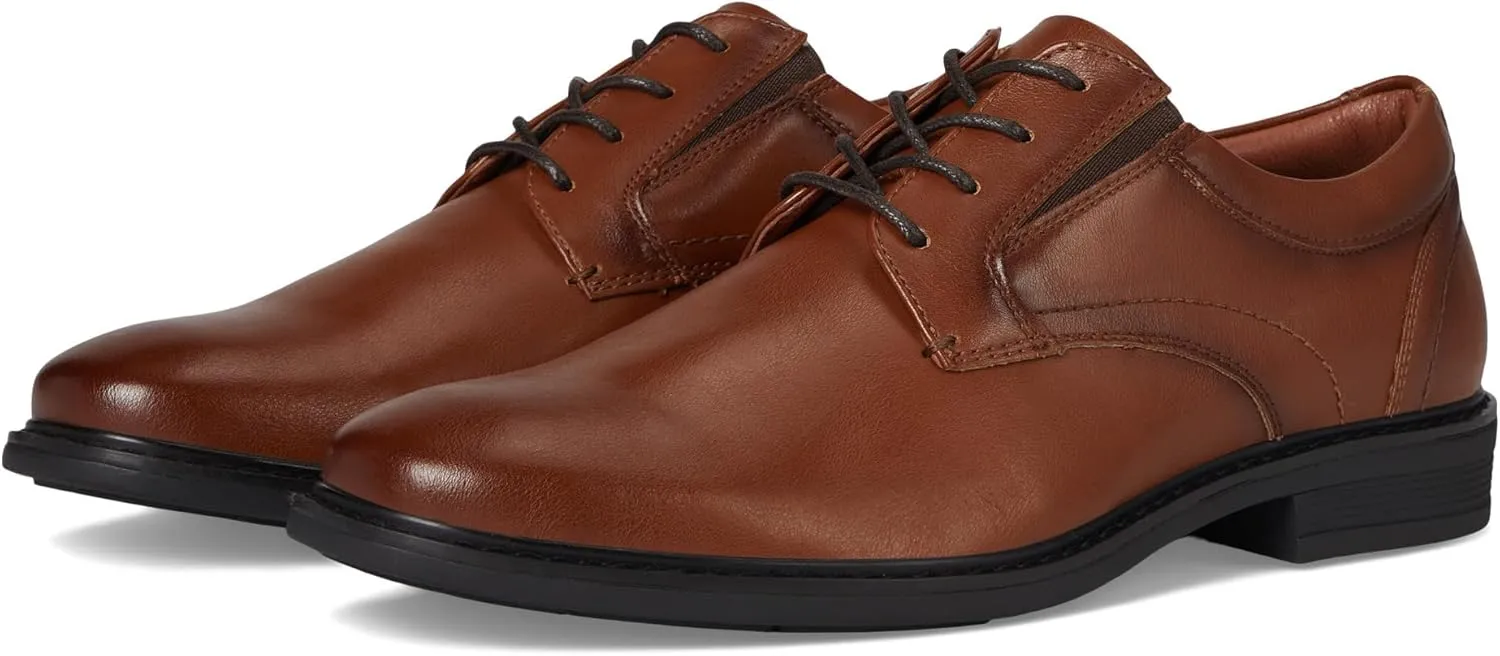 Nunn Bush Men's Jarvis Plain Toe Oxford Dress Casual Business Formal Lace Up