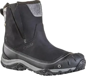 Oboz Sapphire Pull-on Insulated Waterproof Women's Boot Black - 9.5 Medium