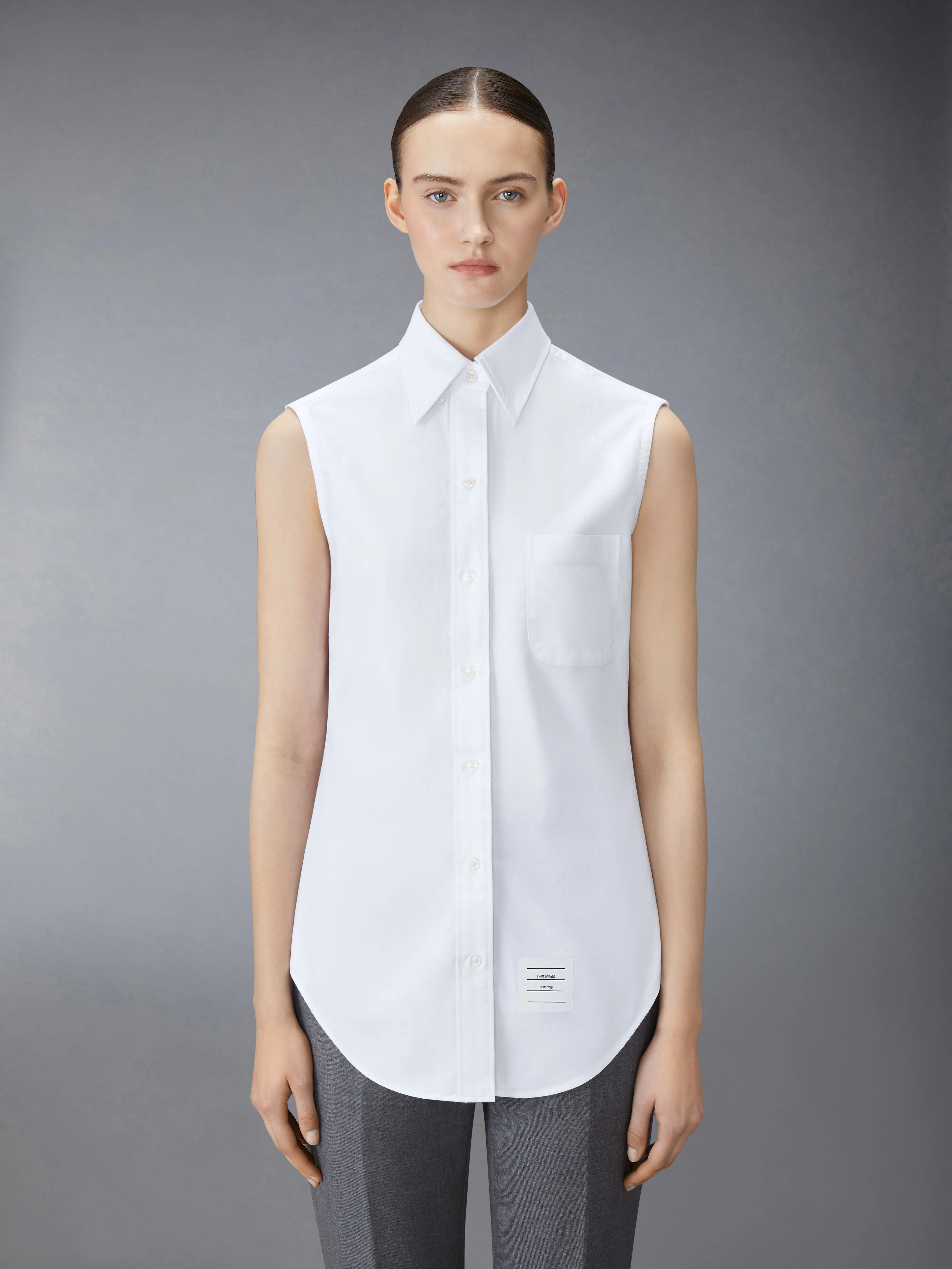 OXFORD CLASSIC SLEEVELESS SHIRT