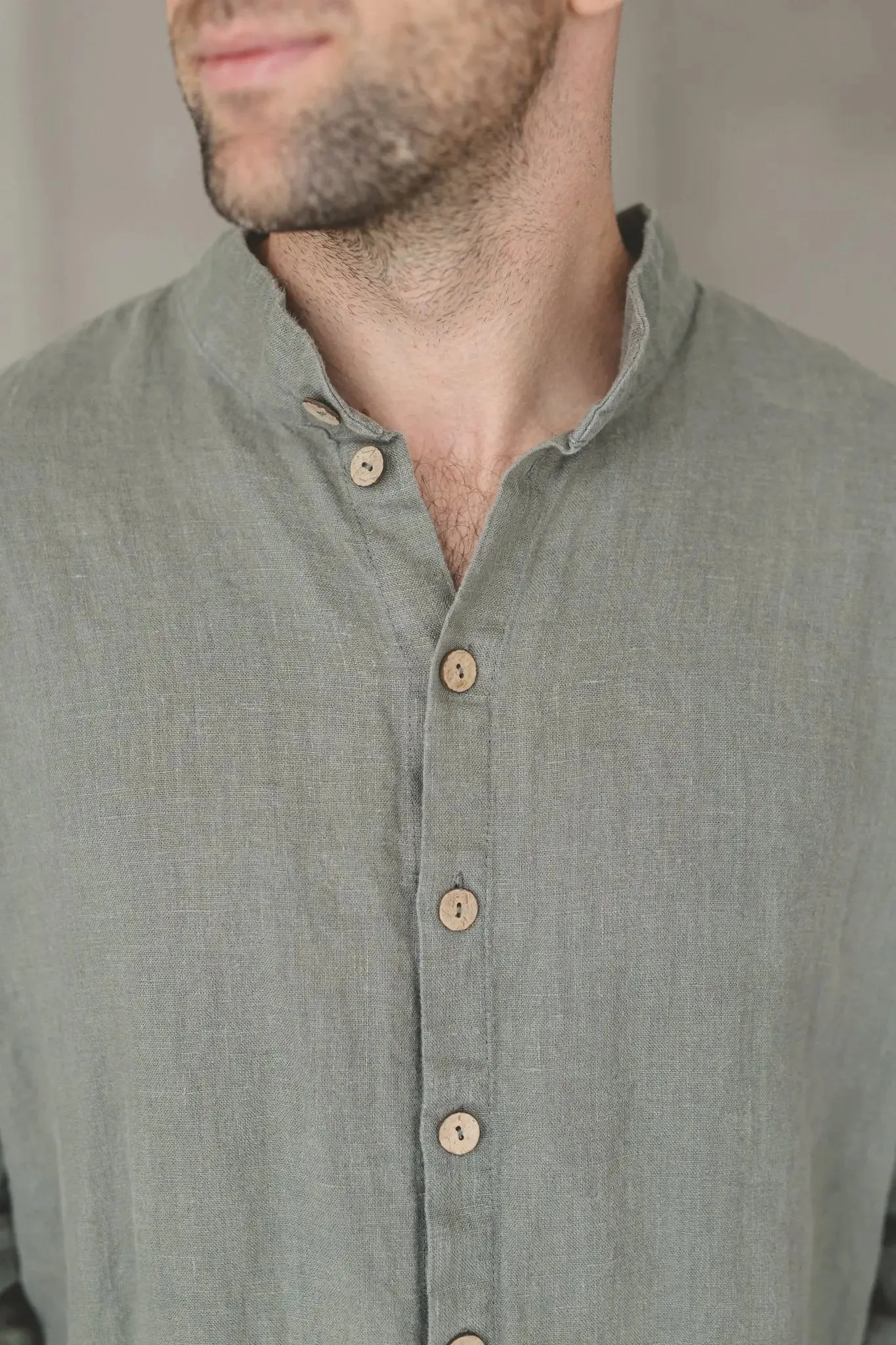 Oxford Linen Men's Shirt
