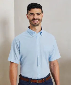 Oxford shirt Easy tracking Signature short Premium selection sleeve