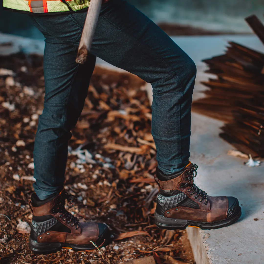 Pallet Jack 8” Insulated Composite Toe Waterproof Work Boot – Brown From Chinook Footwear