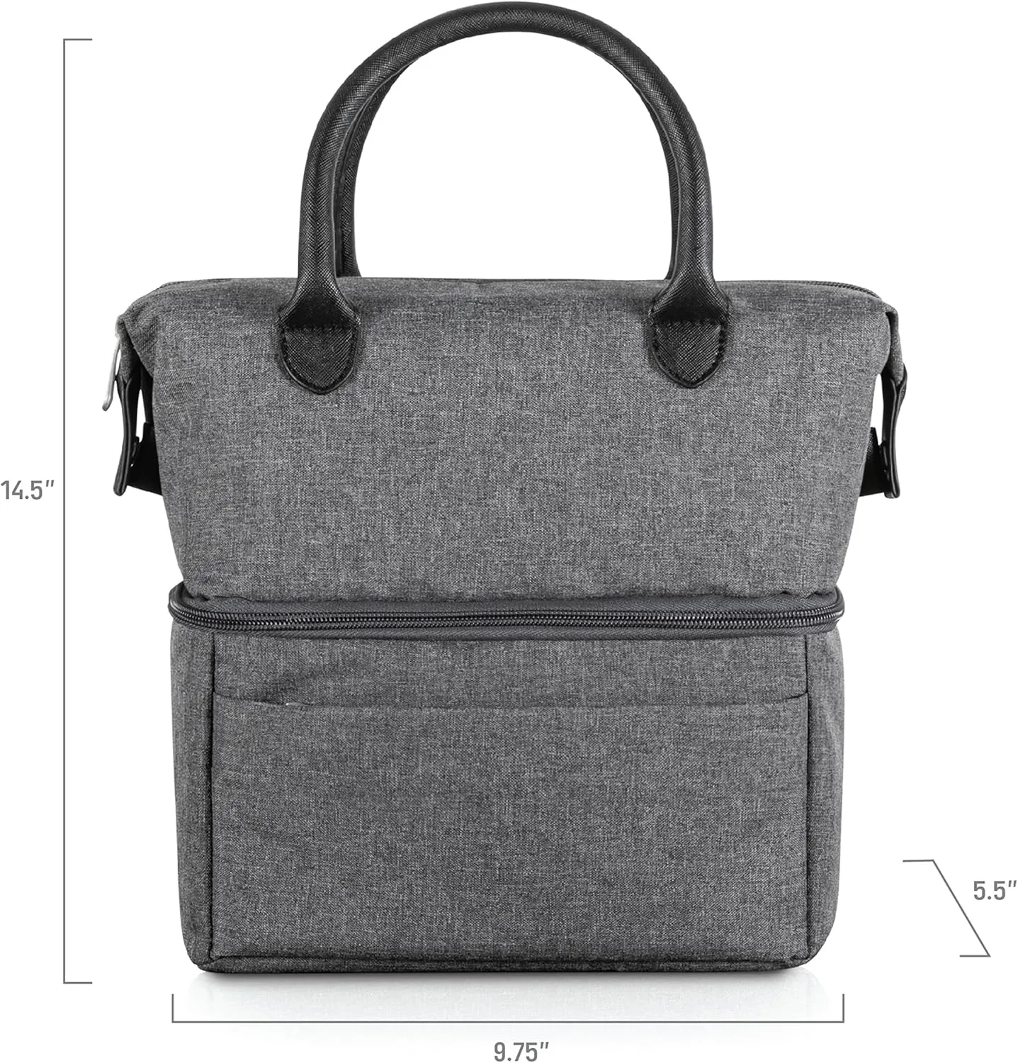 PICNIC TIME NHL unisex-adult NHL Urban Lunch Bag, Cooler Lunch Tote, Insulated Lunch Bag