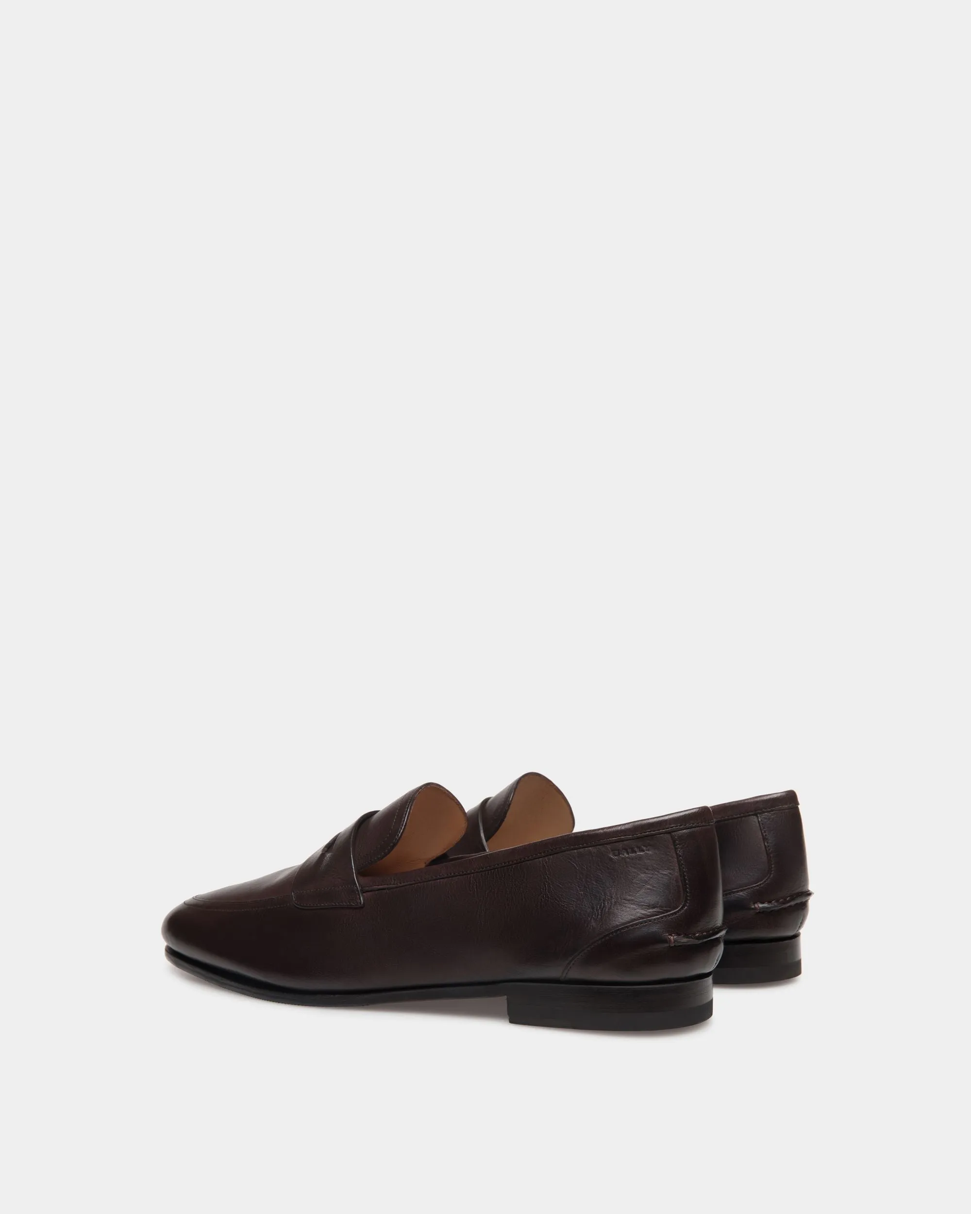 Plume Loafer in Ebano Leather