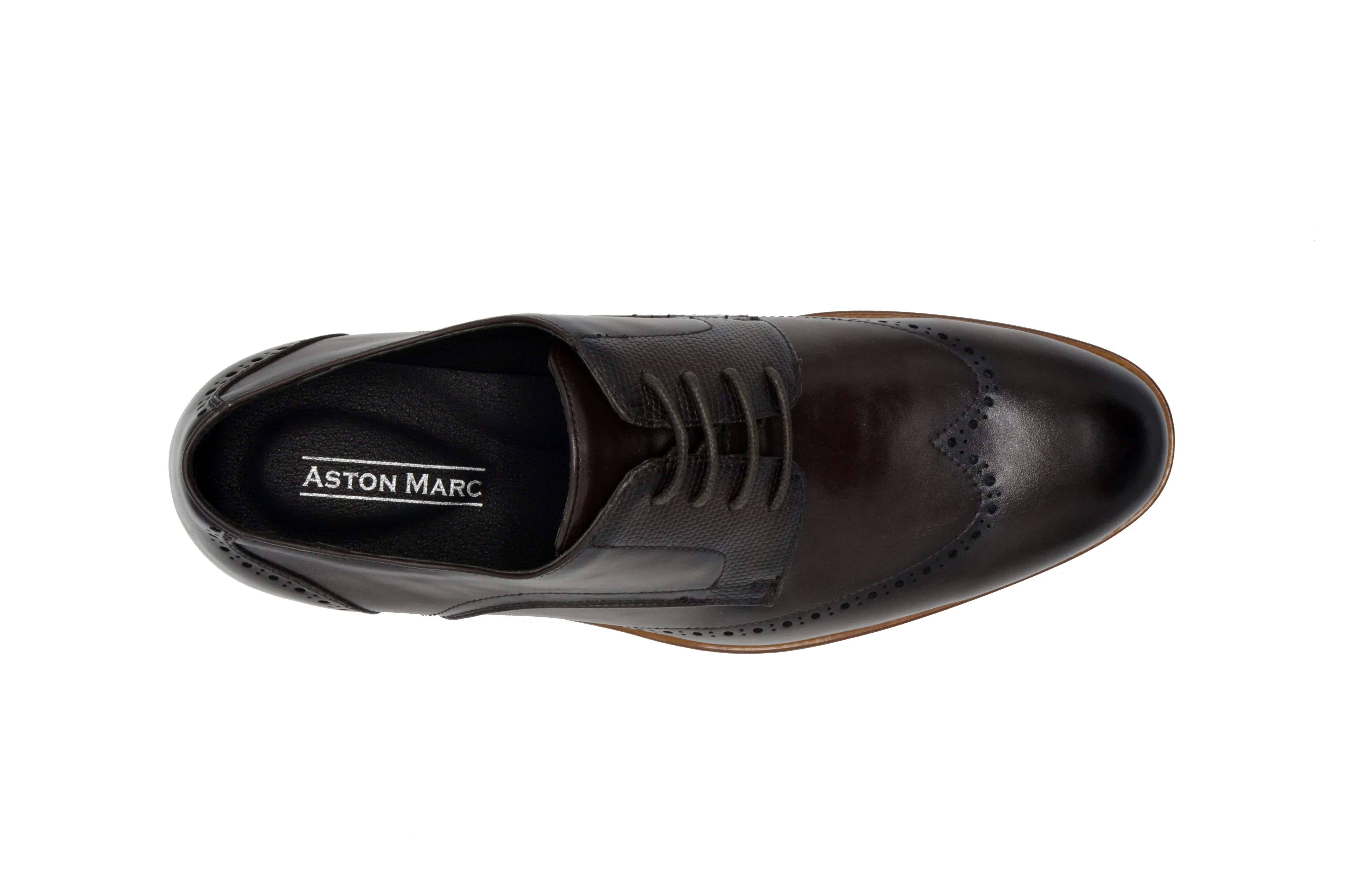 Premier Wingtip Oxford Dress Shoes - Brown
