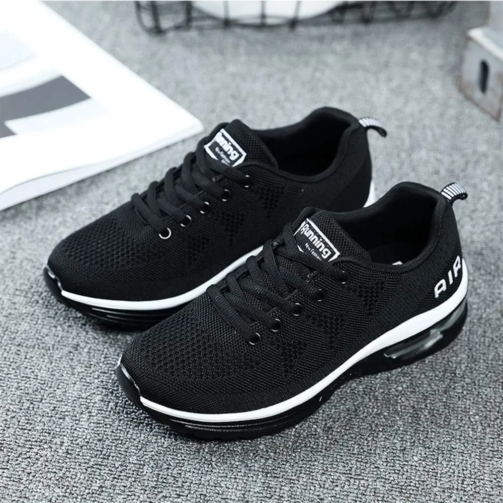 QAUPPE Womens Fashion Lightweight Air Sports Walking Sneakers Breathable Gym Jogging Running Tennis Shoes US 5.5-11 B(M)…