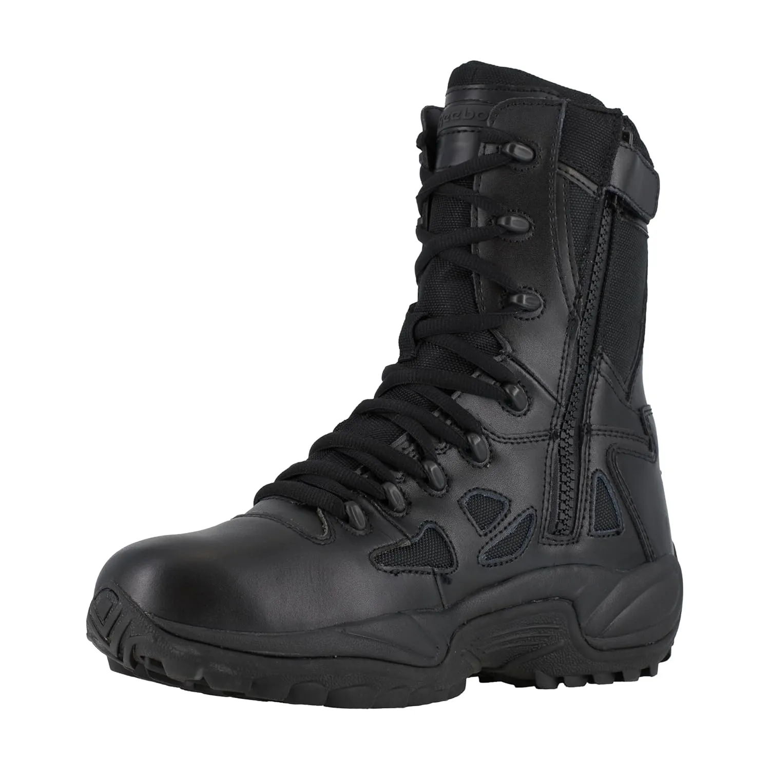 Reebok Work RAPID RESPONSE 8" Men's Boot, 13 D(M) US, Black