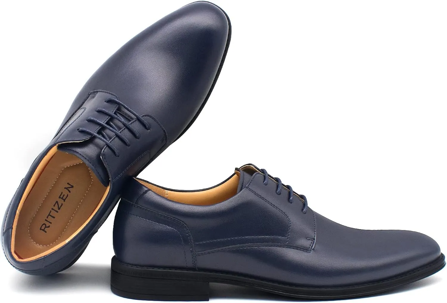 RITIZEN Men's Oxford Classic Lace-up Dress Shoes