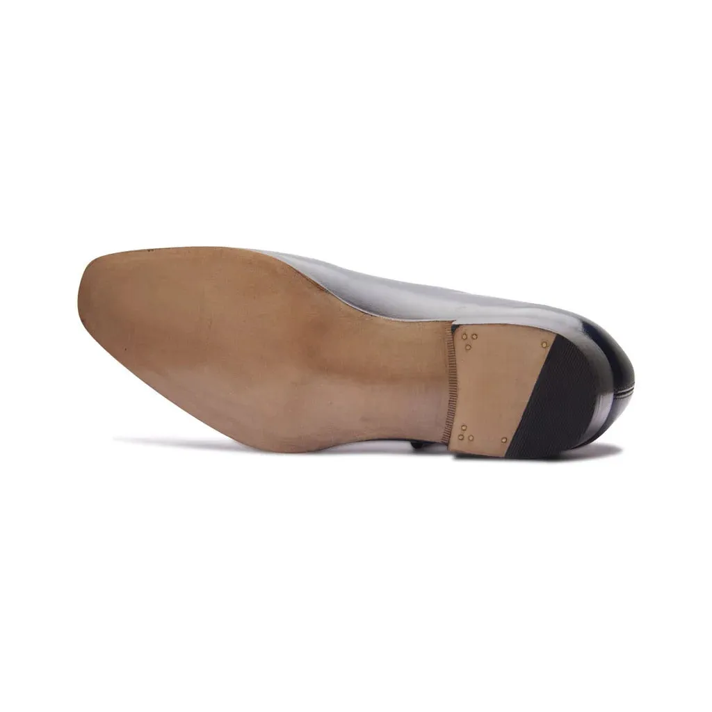 Romanoff Whole-cut Oxford - Afterdark Blue | Hand Welted