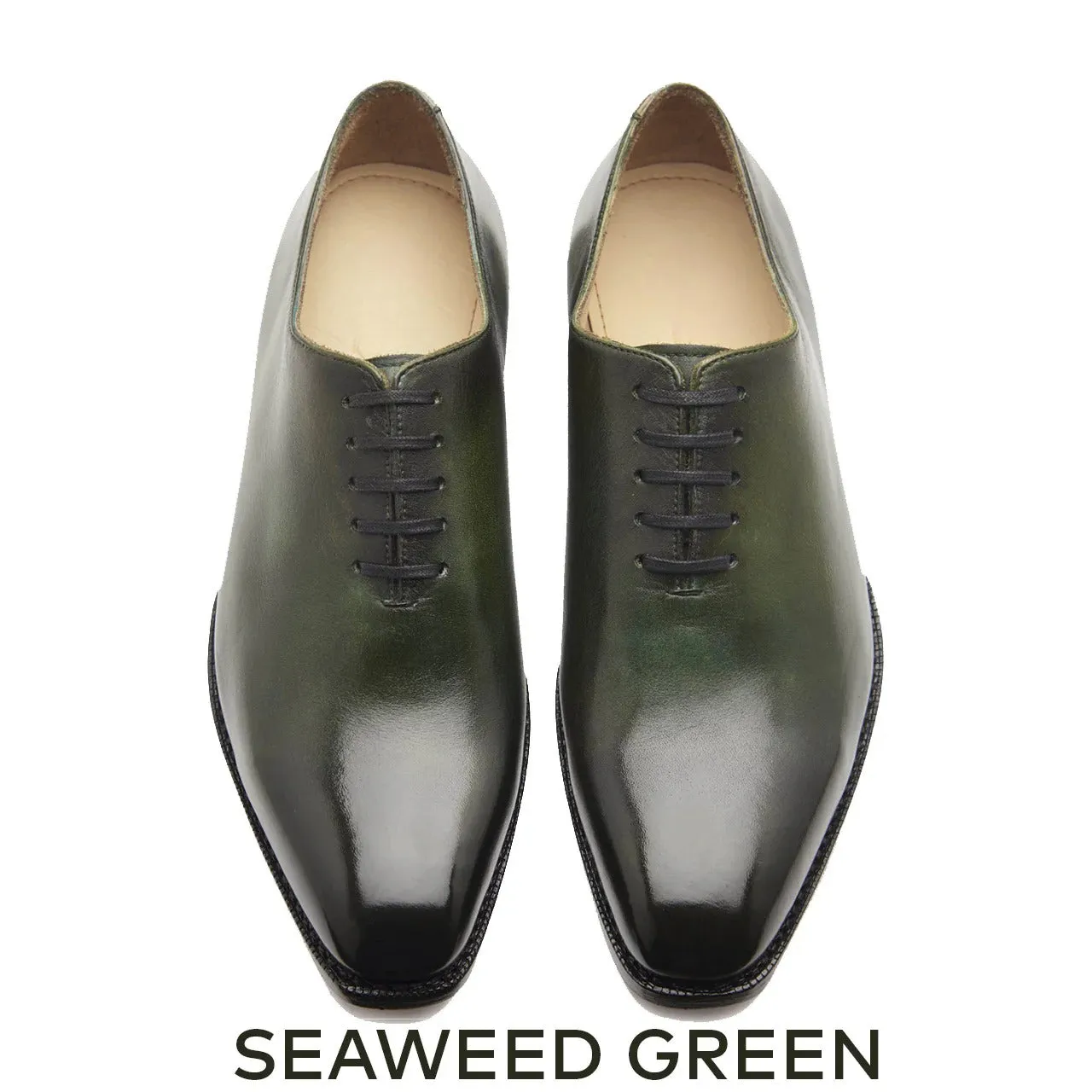 Romanoff Whole-cut Oxford - Afterdark Blue | Hand Welted