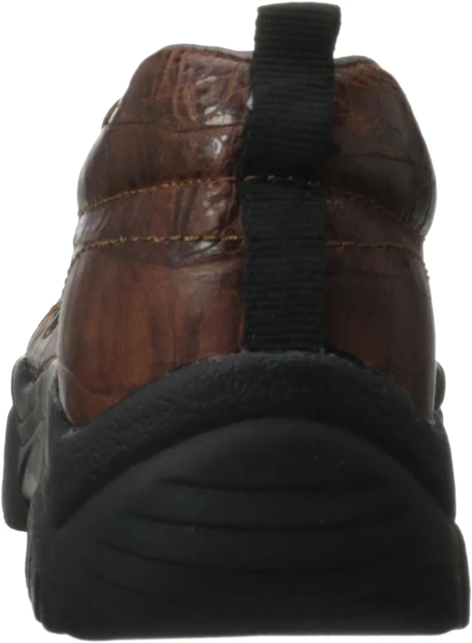 ROPER Mens Performance Slip On Work Safety Shoes Casual - Brown