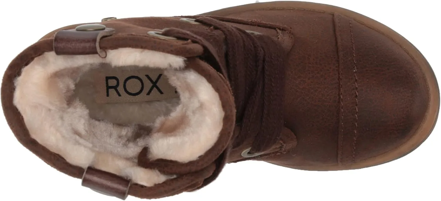 Roxy Girl's Rg Bruna Combat Boot Snow