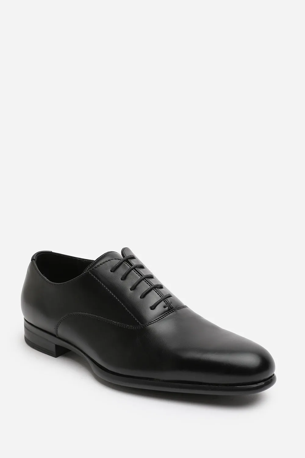 RYAN OXFORD LACE UP WORK DRESS SHOES IN BLACK