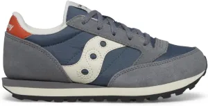 Saucony Jazz Original (Little Big Kid) Sneaker, Grey/Blue/Orange, 6.5 US Unisex