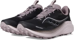 Saucony Women's Xodus Ultra 3 Sneaker, Black/Quail, 9