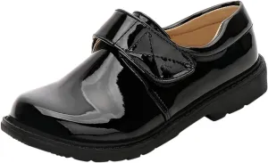School Shoes for Boys Kids Dress Shoes Thick Bottom Leather Birthday Wedding Stage Dressy Loafers Comfy Oxford