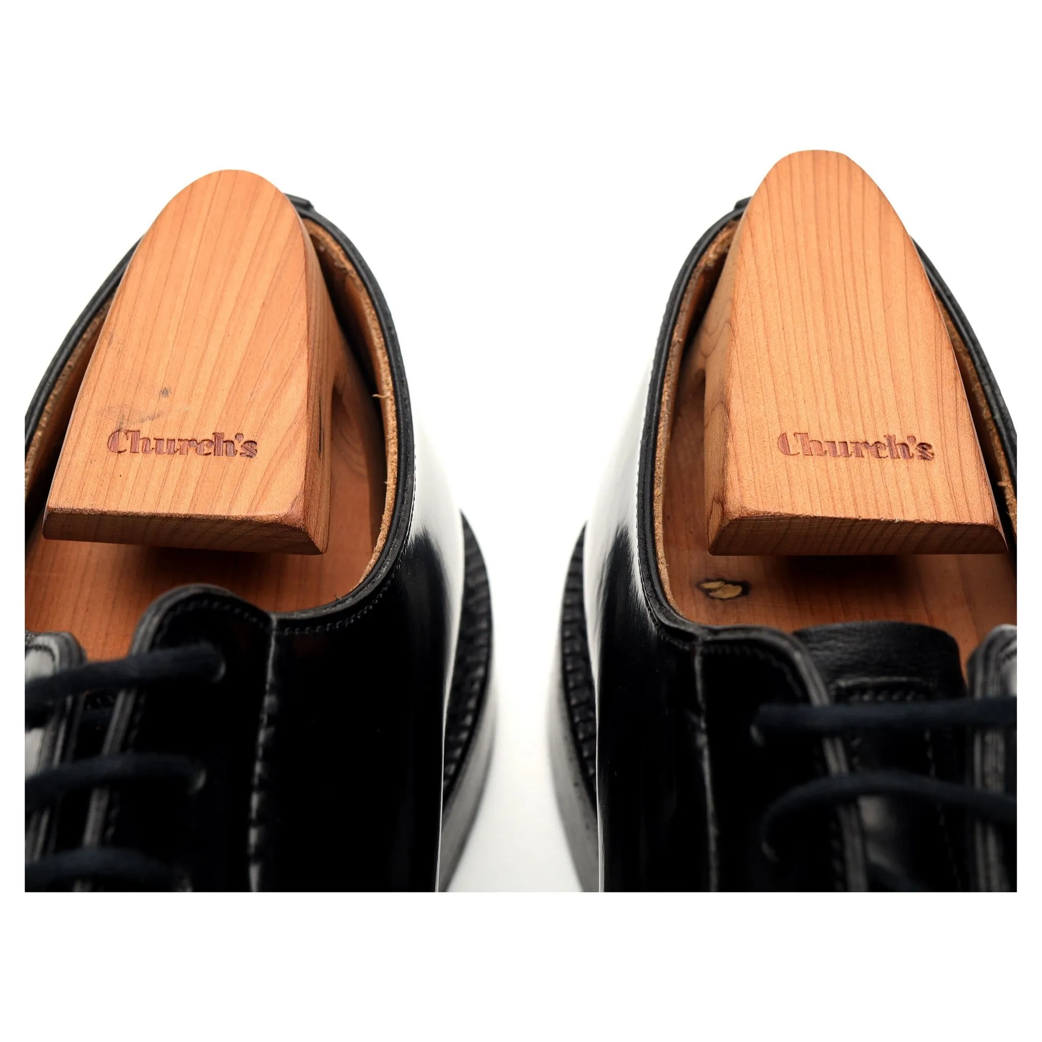 'Shannon' Black Leather Derby UK 6.5 G
