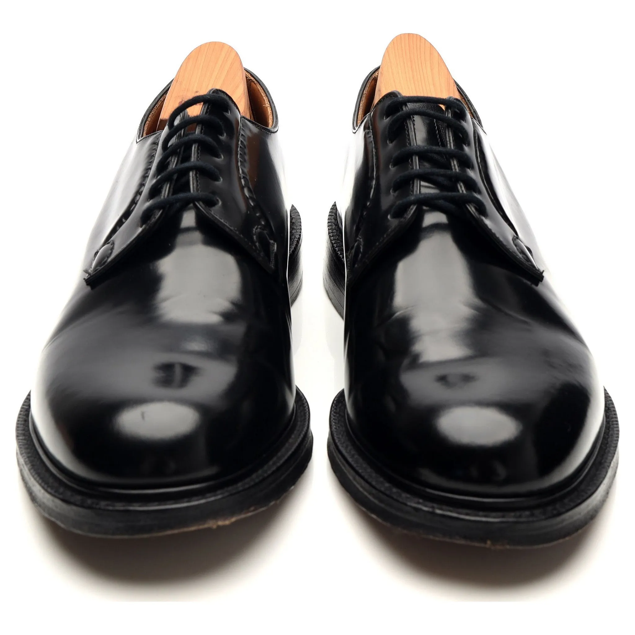 'Shannon' Black Leather Derby UK 6.5 G