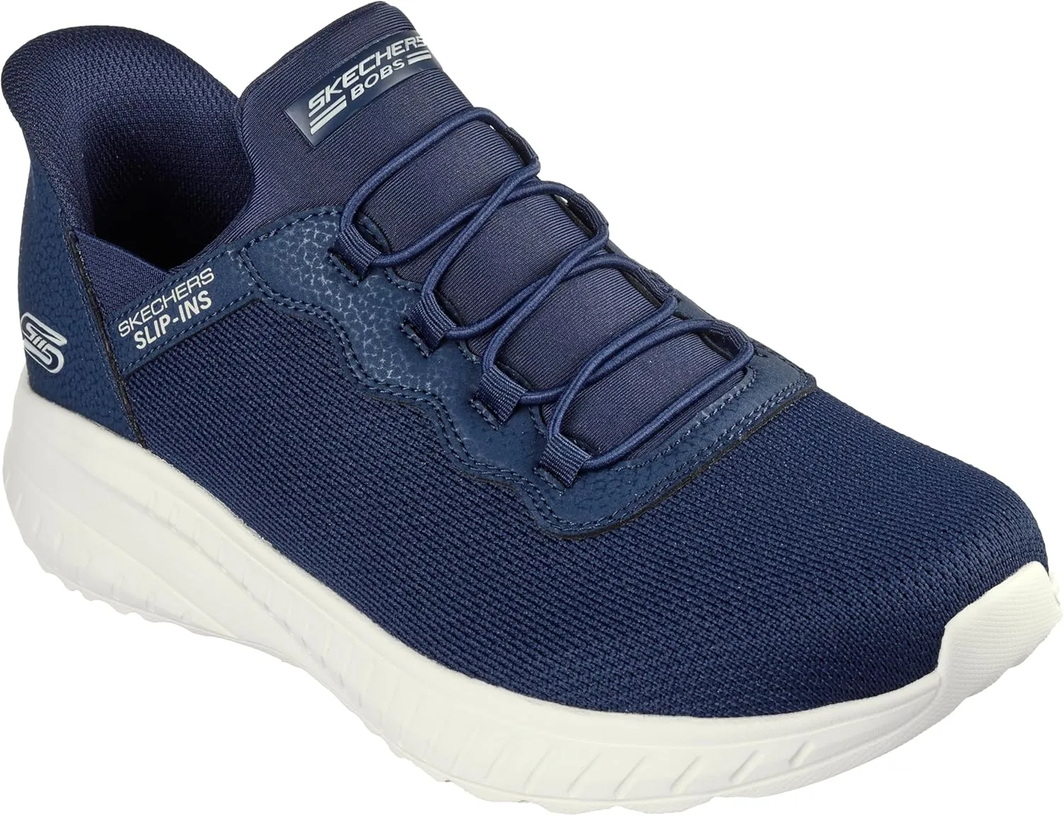Skechers Men's Hands Free Slip-ins Bobs Squad Chaos-Daily Hype Sneaker
