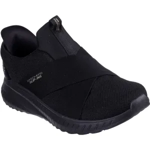 Skechers Women's Bobs Squad Chaos Your Moment Shoes in Black