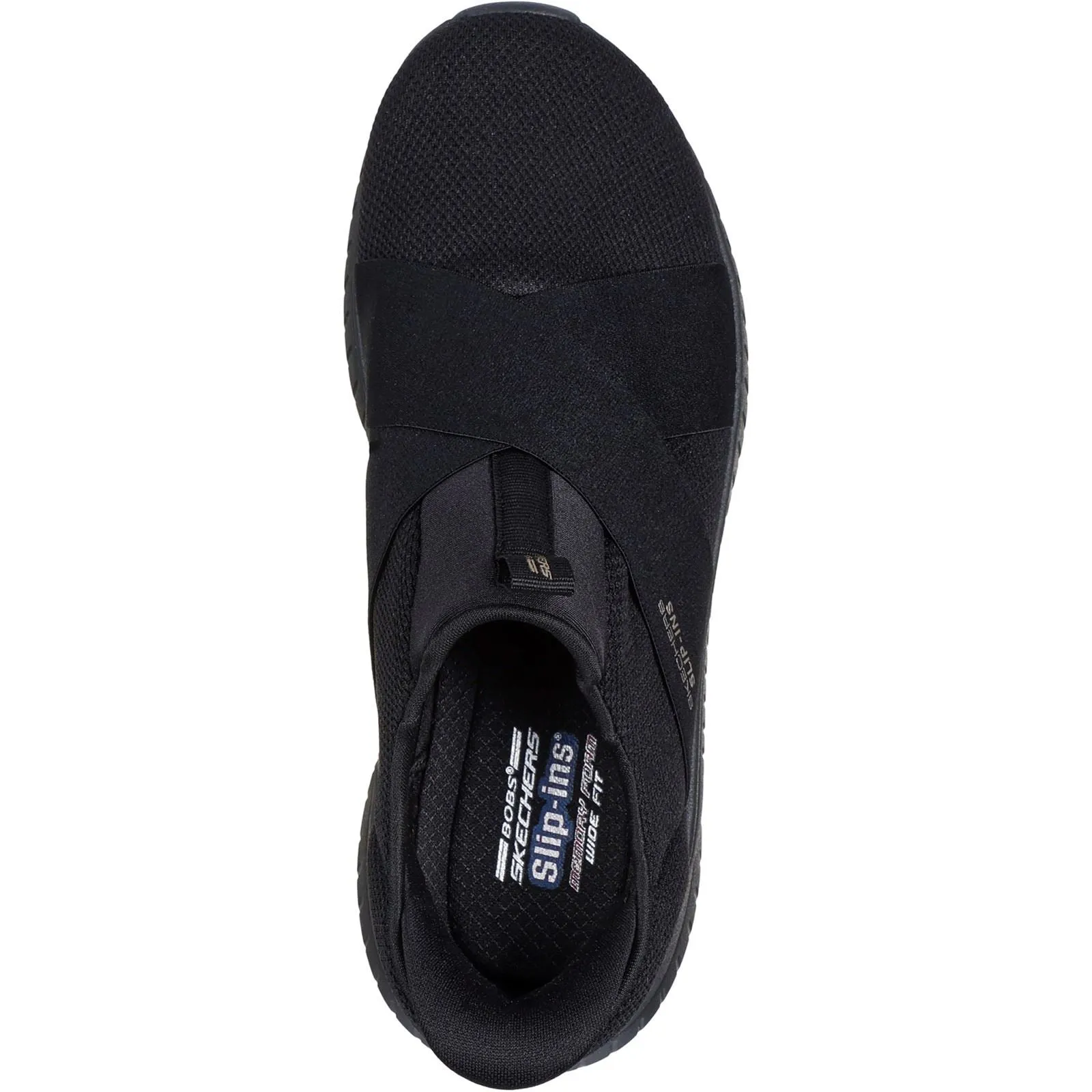 Skechers Women's Bobs Squad Chaos Your Moment Shoes in Black