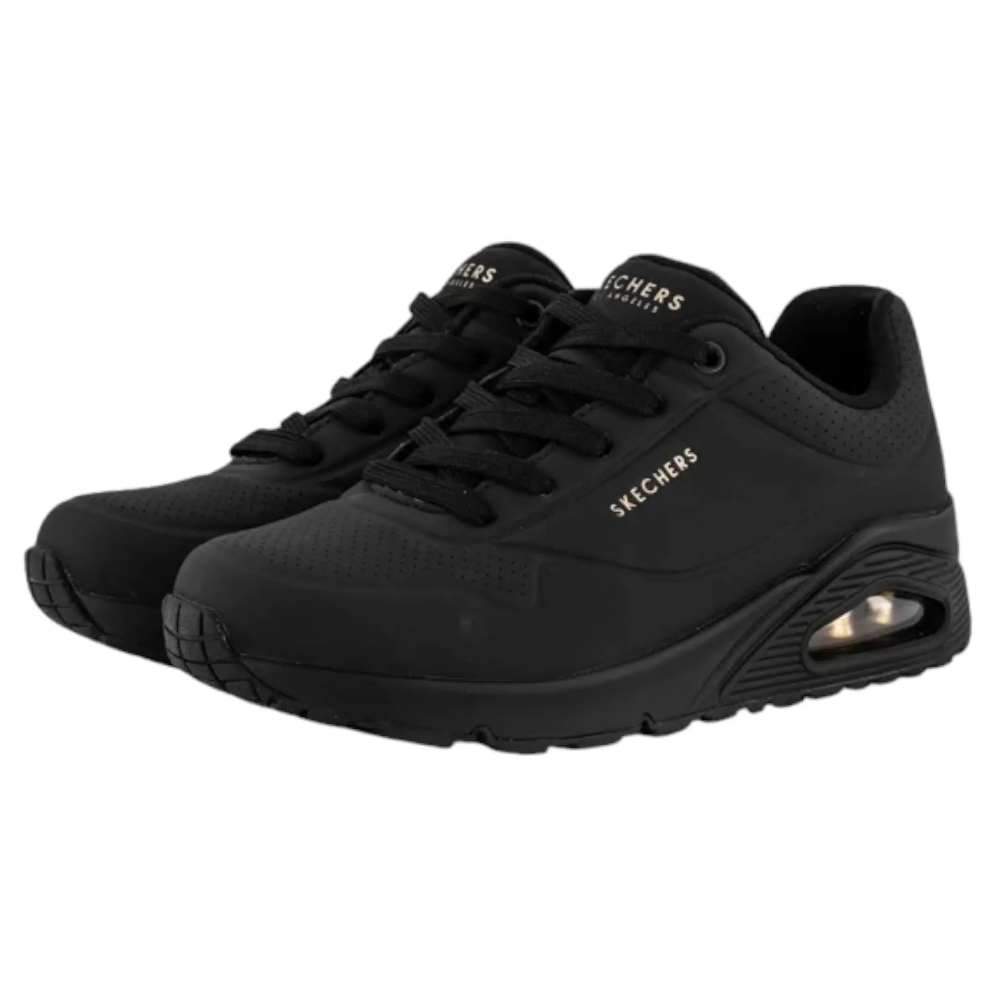 .Skechers Womens UNO Stand On Air Black - (73690/BBK) - LOS - R2L16