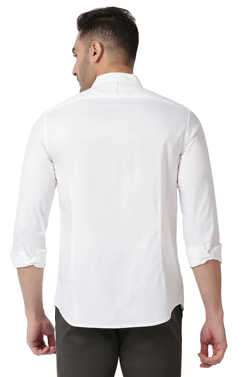 Slim Fit Cotton Oxford Shirt