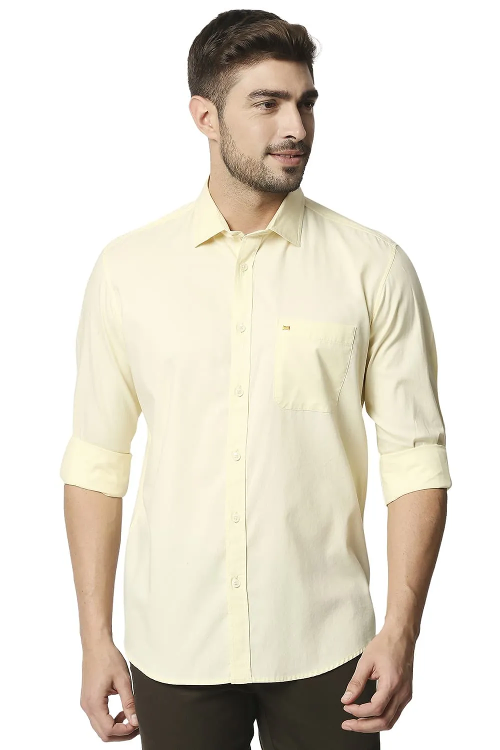 Slim Fit Cotton Oxford Shirt