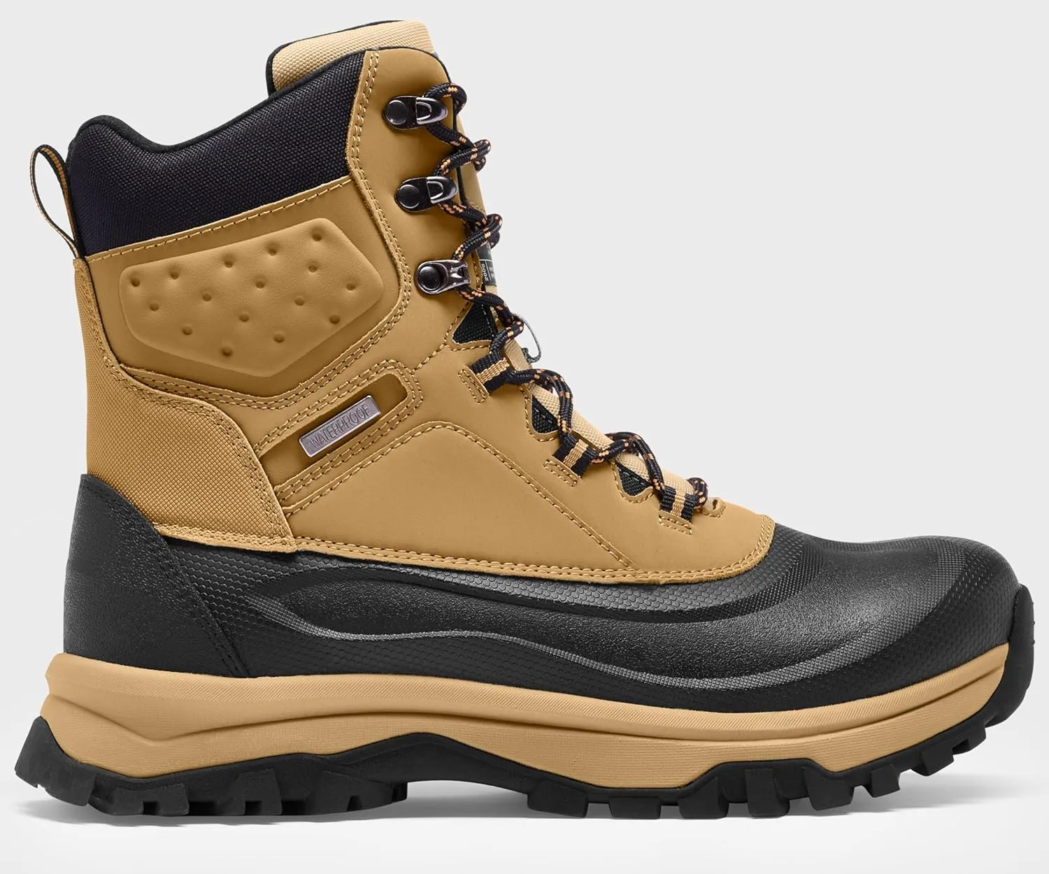 Snow Boots for Men Insulated Waterproof Winter Boots Outdoor Boot for Cold Weather
