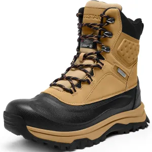 Snow Boots for Men Insulated Waterproof Winter Boots Outdoor Boot for Cold Weather