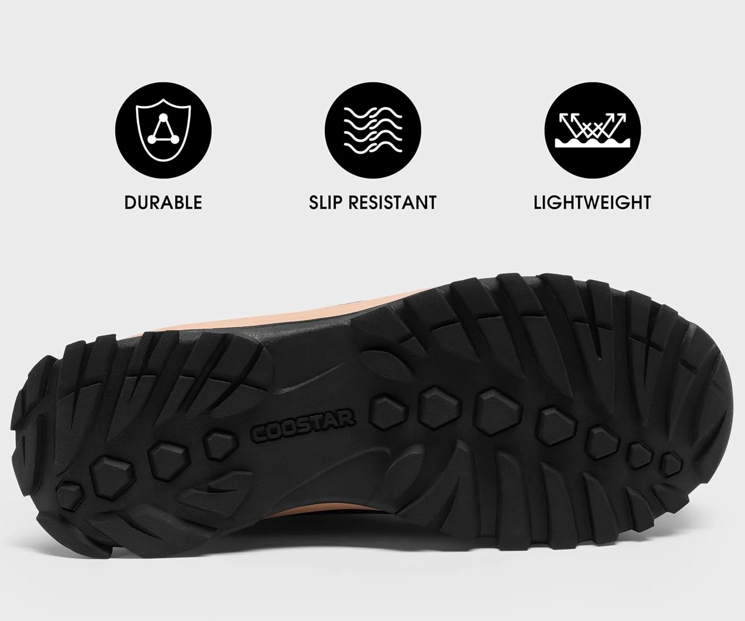 Snow Boots for Men Insulated Waterproof Winter Boots Outdoor Boot for Cold Weather