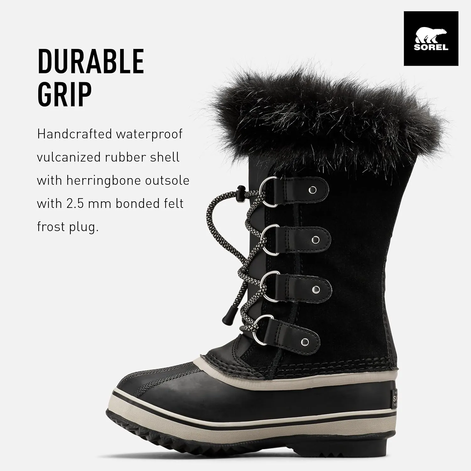 SOREL - Youth Joan of Arctic Waterproof Winter Boot for Kids