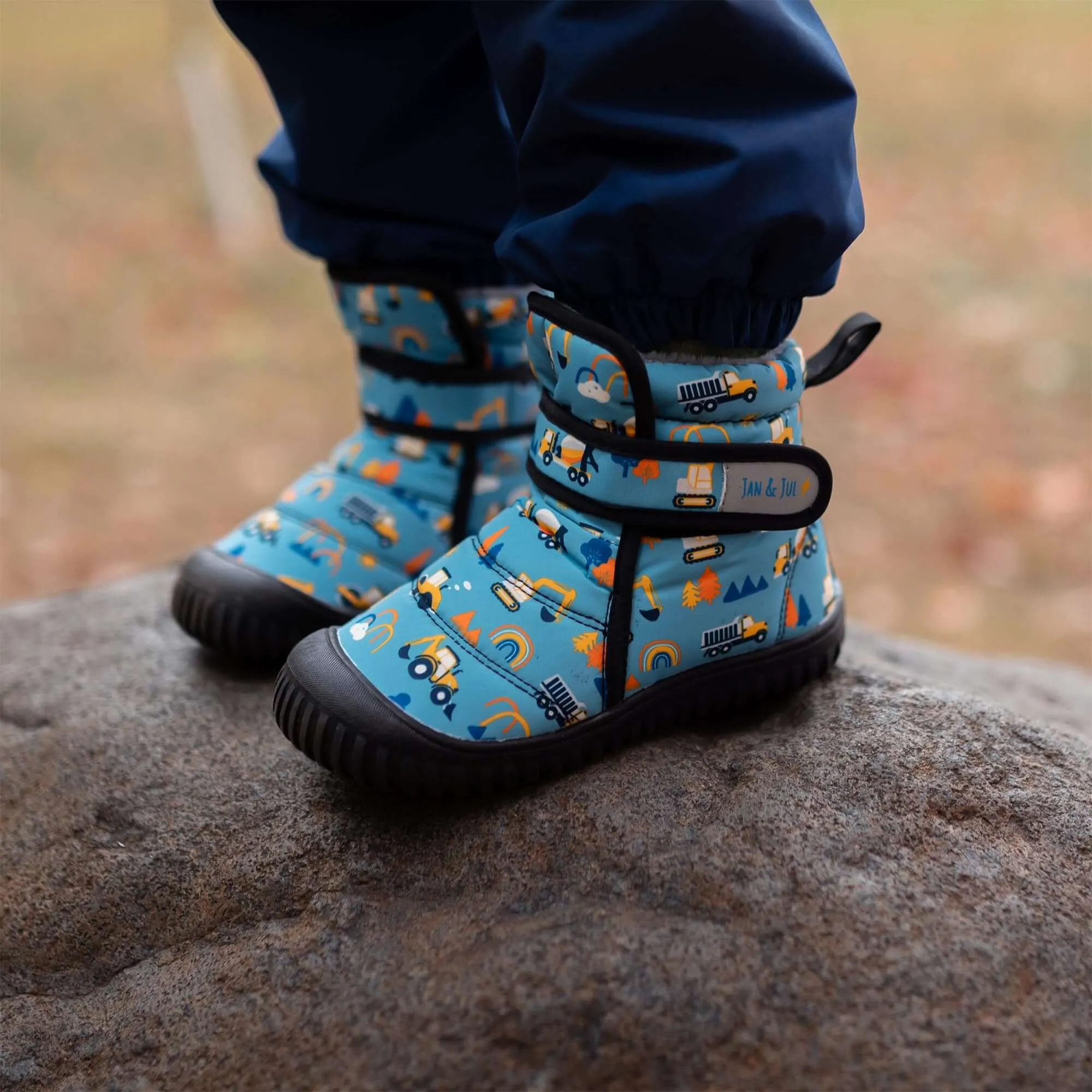 Space Dinos | Toasty-Dry Lite Toddler Boys Warm Winter Boots -10c