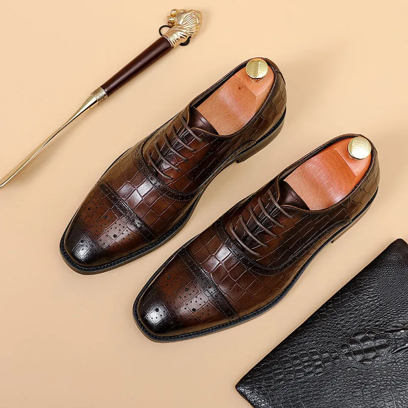 Step Up Your Style with Business Formal Wear Oxford Shoes