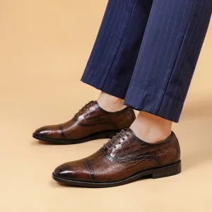 Step Up Your Style with Business Formal Wear Oxford Shoes