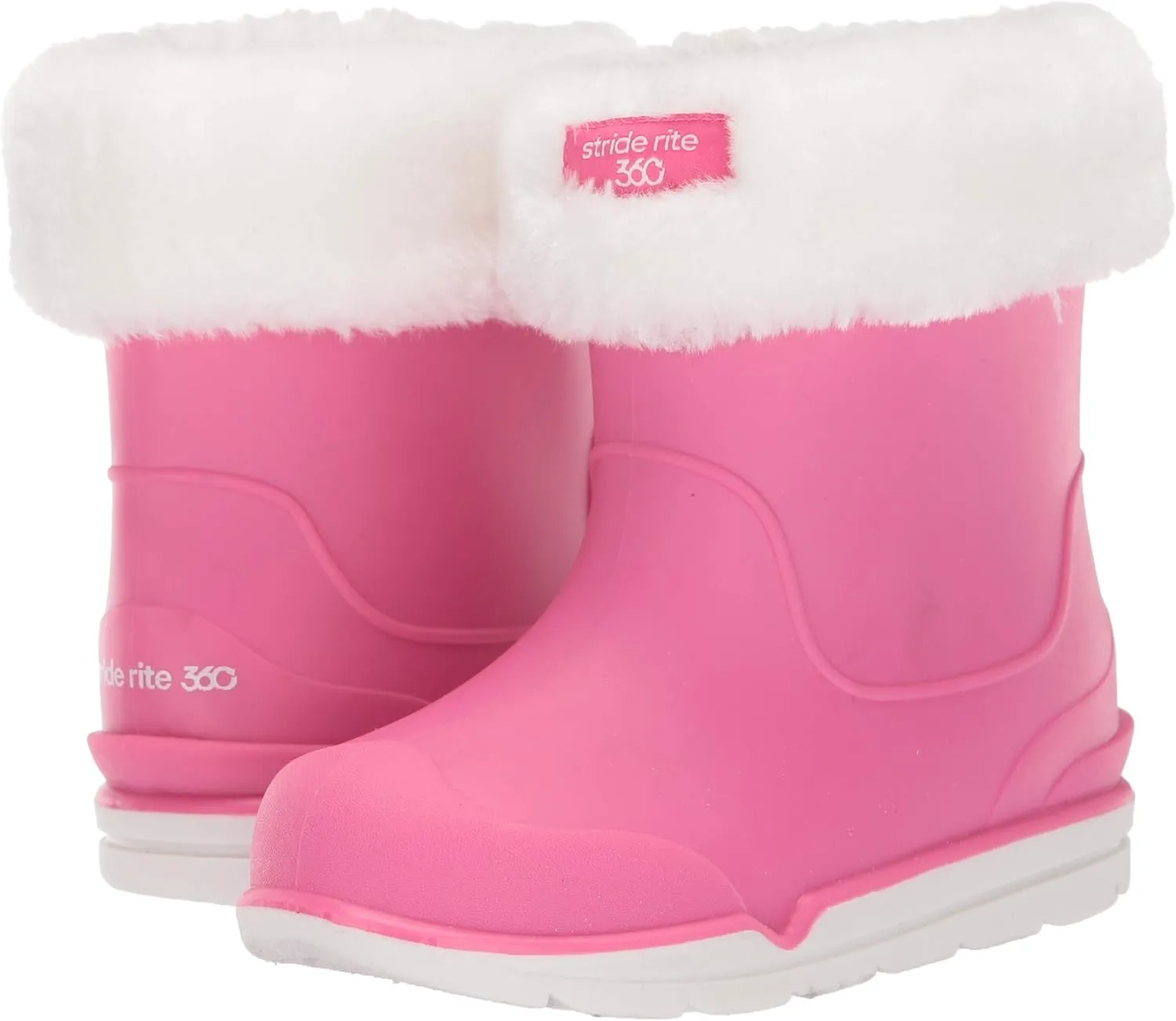 Stride Rite Unisex-Child Bellamy All-Purpose Dual Fit Washable Lined Boot Rain