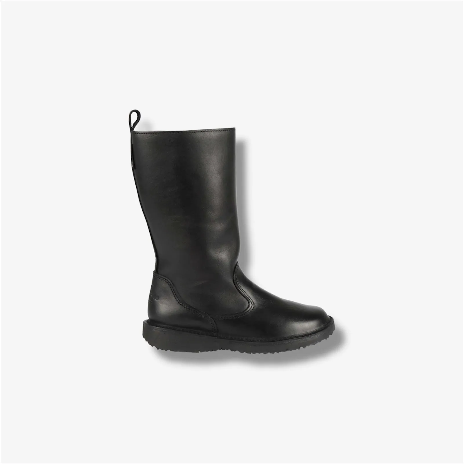 Sutherland Wool-Lined Premium Leather Boot in Bundu Black