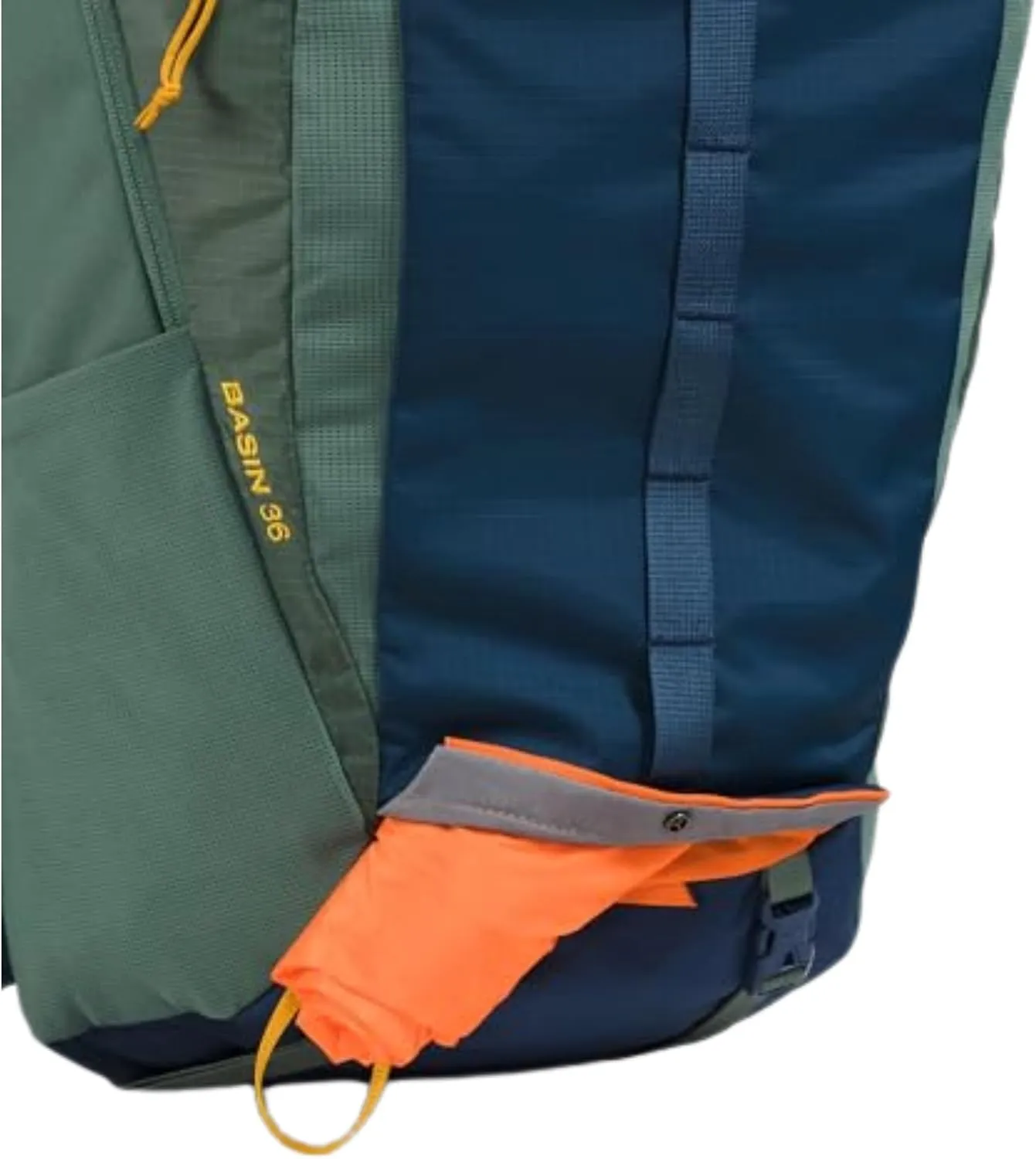THE NORTH FACE Basin 36 Backpack - PFAS Free, Duck Green/Shady Blue, One Size